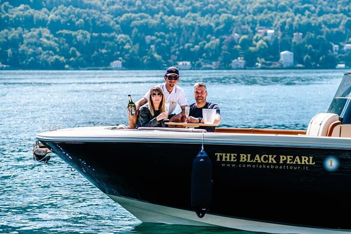 3H Guided Cruise Stop Bellagio Tender yacht Invictus 9 Pax