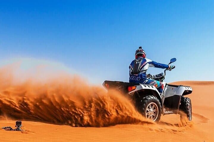 Dubai Evening Desert Safari with Quad bike, Dinner and Show