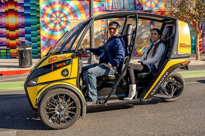 Private 1-Hour Downtown Las Vegas Highlights by Talking GoCar