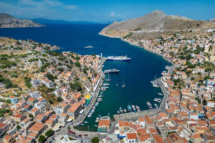 Sunset Cruise to Symi Island with a swim stop at St George’s Bay