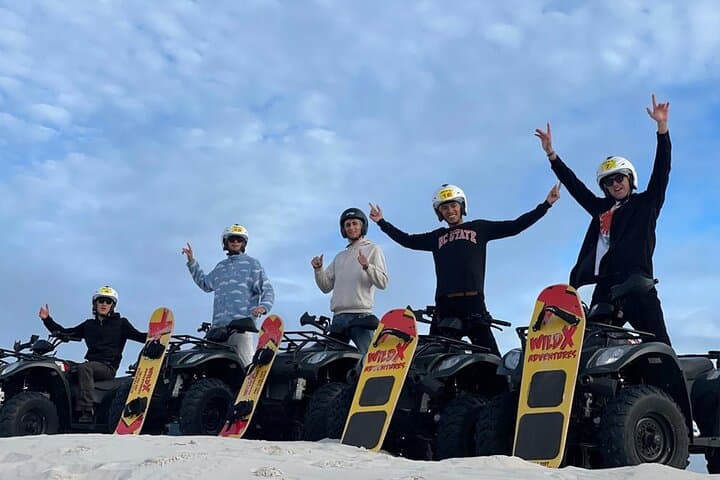 WildX Quad & Classic Sandboarding Combo Cape Town Atlantis Dunes