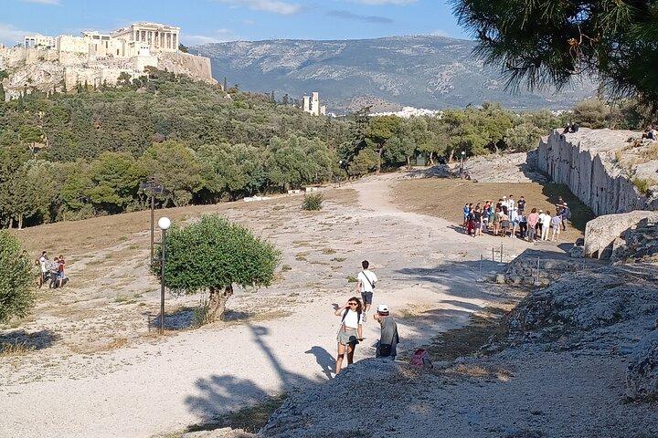 Democracy Experiential Workshop Activity on Pnyx hill, Athens