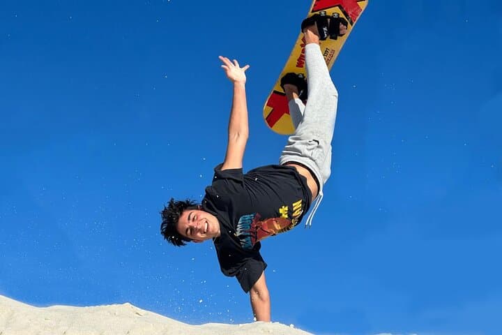 Glam Sandboarding in Cape Town Atlantis White Sand Dunes
