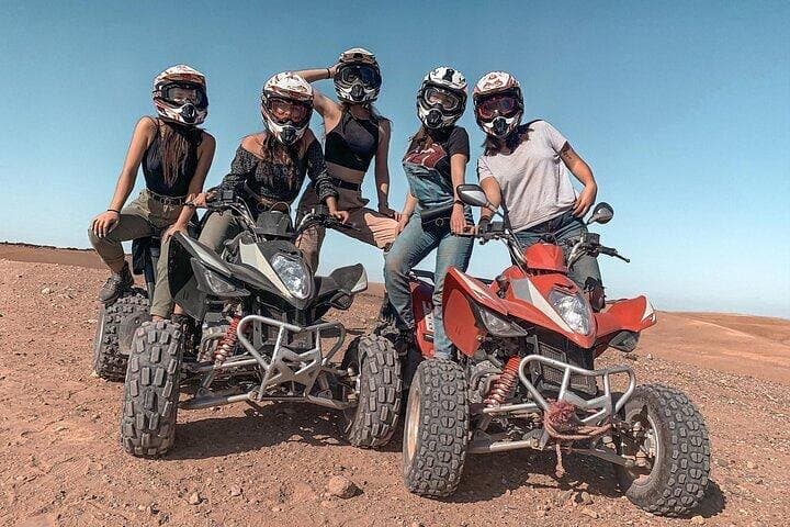 Full Package Agafay Desert, Quad Bike, Camel Ride and Dinner show