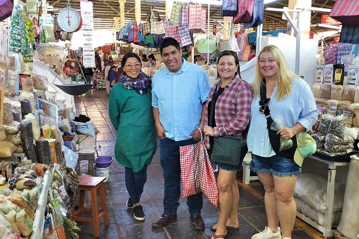 Vegan Peruvian Cooking Class Cocktails and Local Market in Cusco