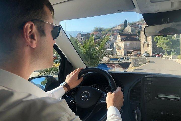 Private Transfer from Podgorica to Tivat, Kotor, and Budva