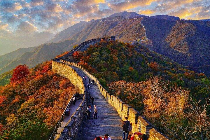 Great Wall of China at Mutianyu plus Ancient City Wall of Beijing