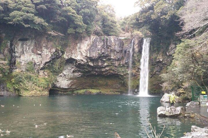 Jeju Island private taxi tour-waterfalls & Oedolgae & Jusangjeoli