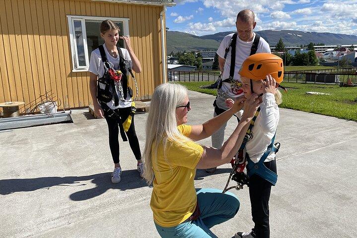 Zipline Adventure Through Glerárgil River Canyon in Akureyri Town