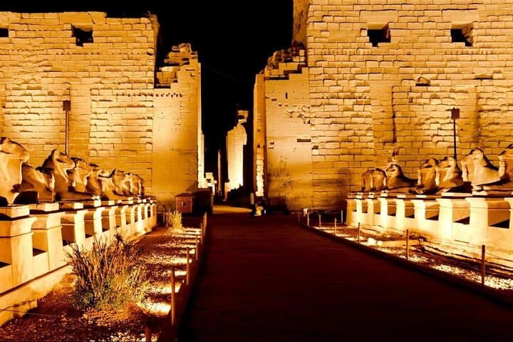 Private Karnak Sound and Light Display Tour in Luxor