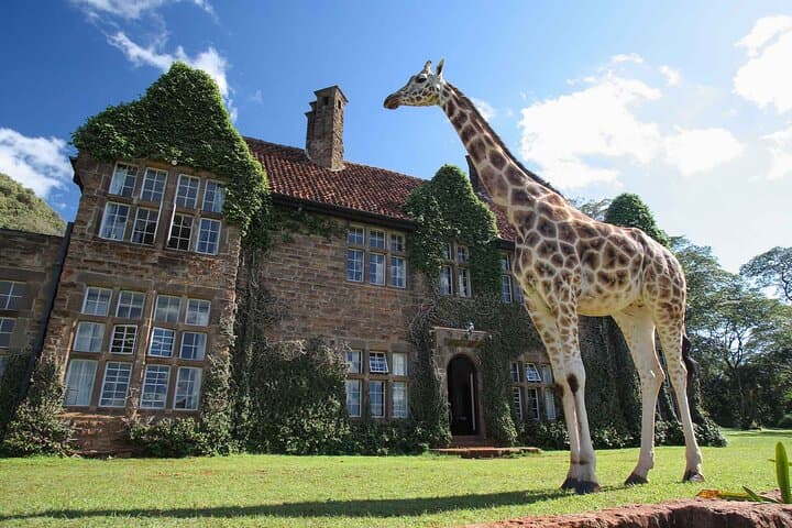 Nairobi; Giraffe Center and Karen Blixen museum.