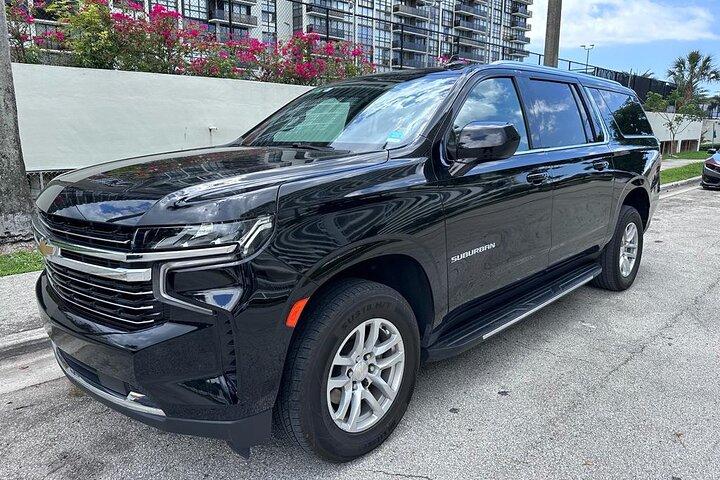 SUV from Miami Airport to Port Miami or Hotel in Miami Up to 5pax