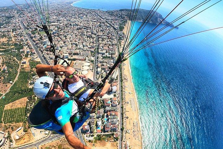 Tandem Paragliding in Alanya with Professional Licensed Pilots