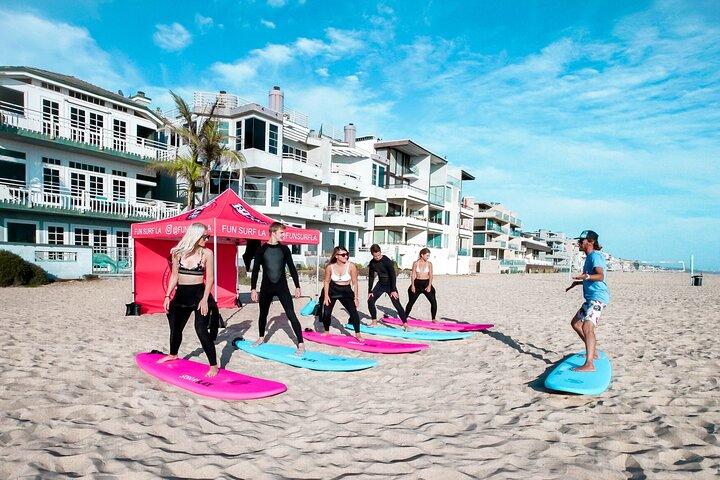 2-Hour Group Surf Lesson in Venice Beach