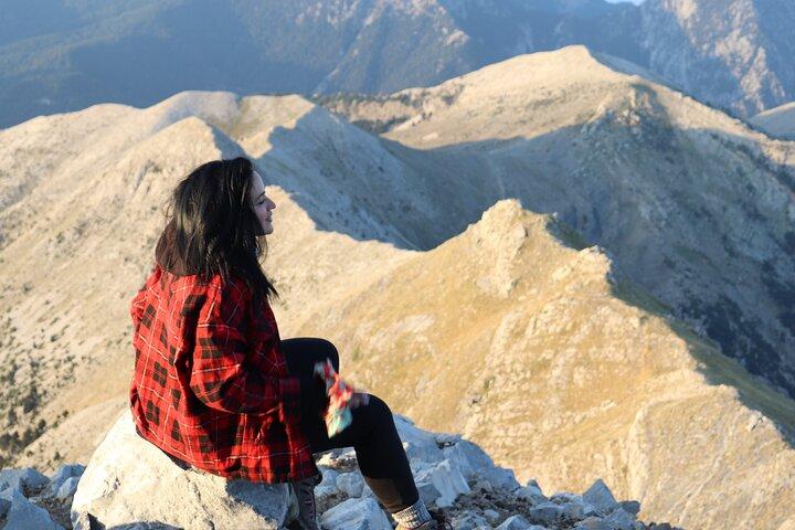 Private Hiking Tour in Athens at The Peak of Taygetos Mountain
