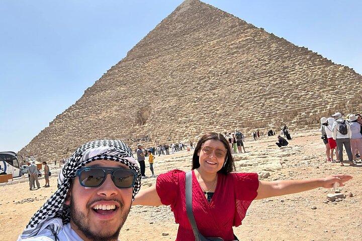 Full day Giza Pyramids, Sphinx ,Memphis,Sakkara, Lunch&Camel ride