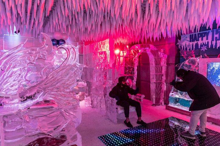 Chillout Ice Lounge Dubai Experience Ticket with Transfers Option