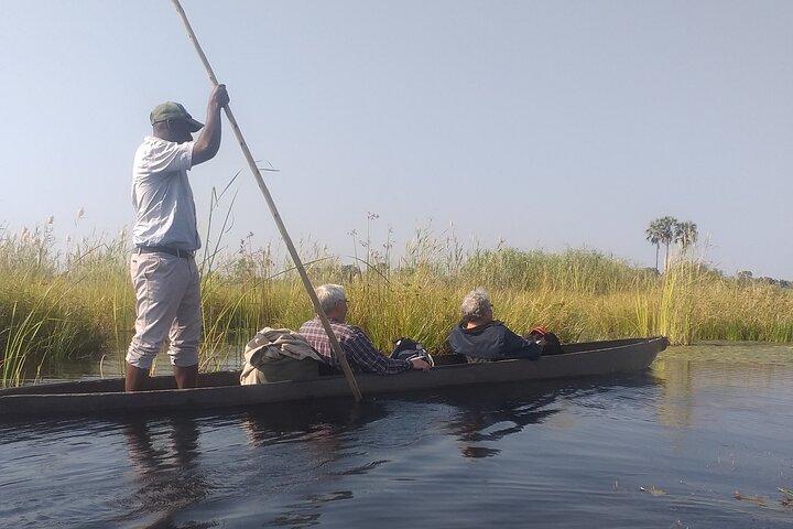 Okavango Delta Mokoro Excursion Adventure