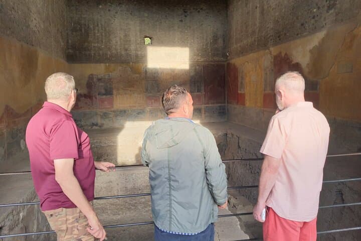 Tour of Pompeii & Amalfi Coast with Skip the Line & Pick Up from Naples Port