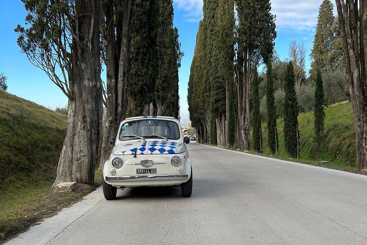 Private Tour in Vintage Fiat 500 - Val d'Orcia