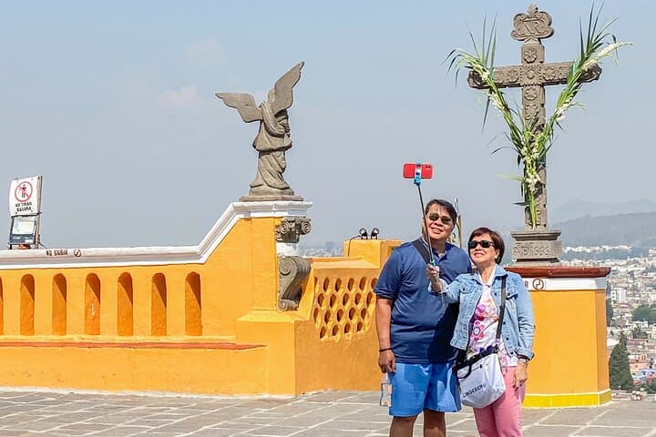 Puebla, Cholula & Tonantzintla Day Trip with Optional Lunch
