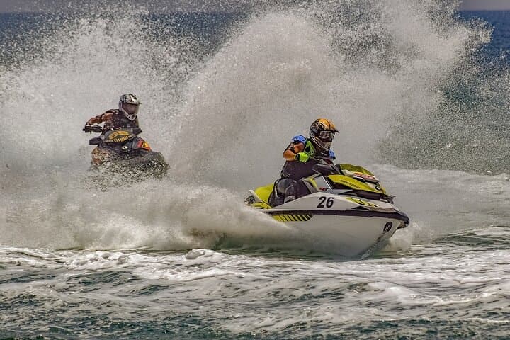 Dubai: Jet Ski Ride Burj Al Arab, Marina Beach or Mamzar