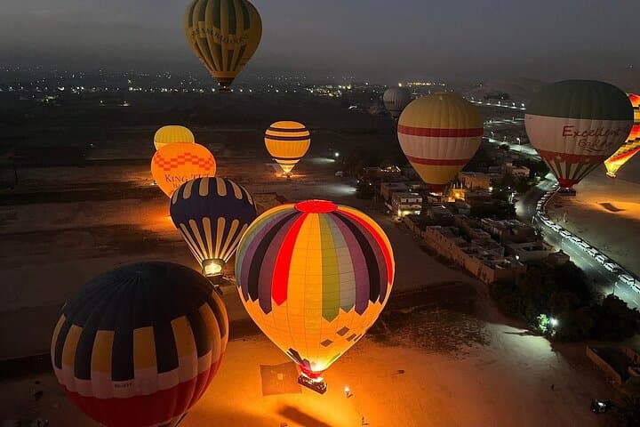 Adventure Hot Air Balloon Ride Tour in Luxor