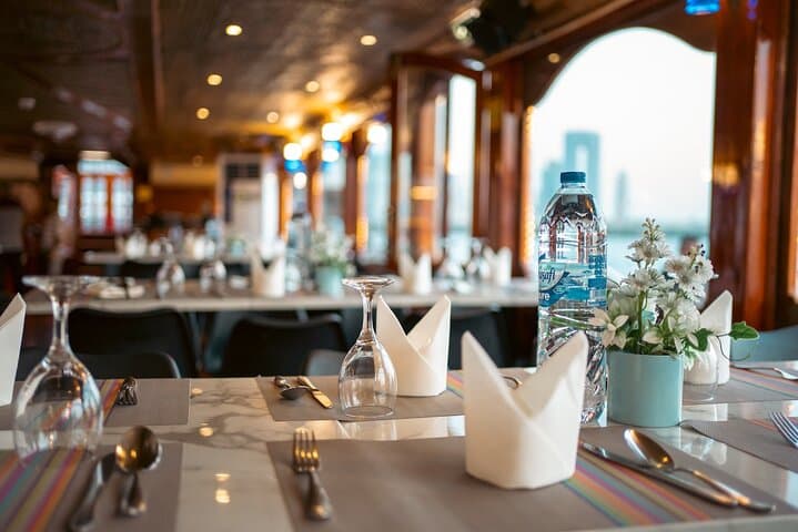 2-Hour Dubai Marina Dhow Dinner Cruise