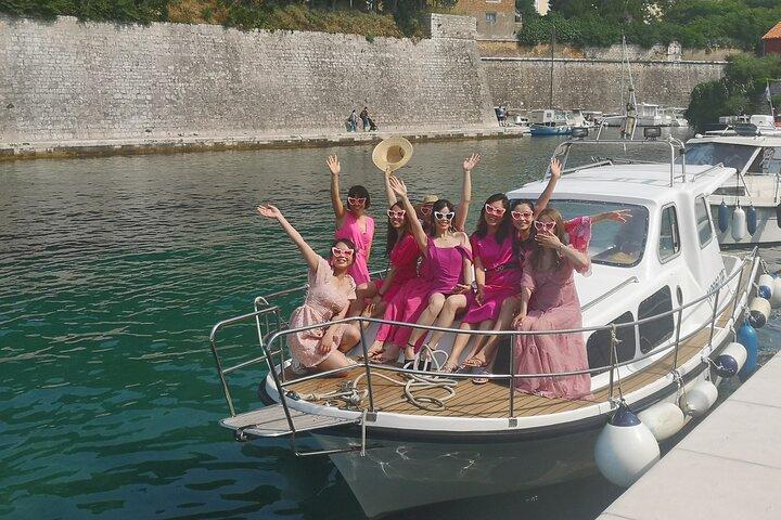 Visit 2 Islands of Zadar on a traditional wooden boat during half-day trip