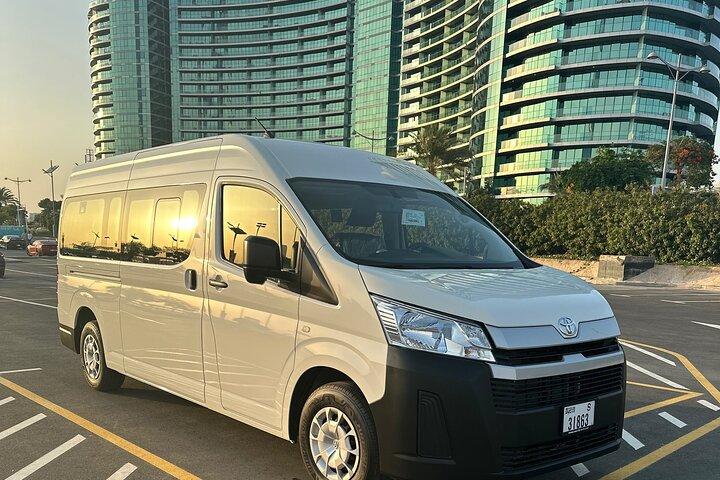 Private Mini Bus Rental With Driver In Dubai