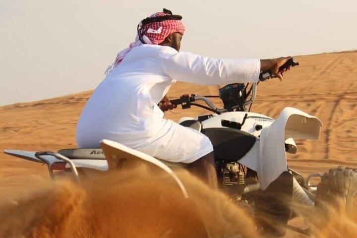 Vip Desert Safari Dubai with Quad bike CamelRide LiveShows Dinner