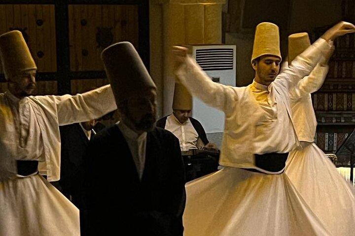Whirling Dervishes in Historical Cave in Cappadocia