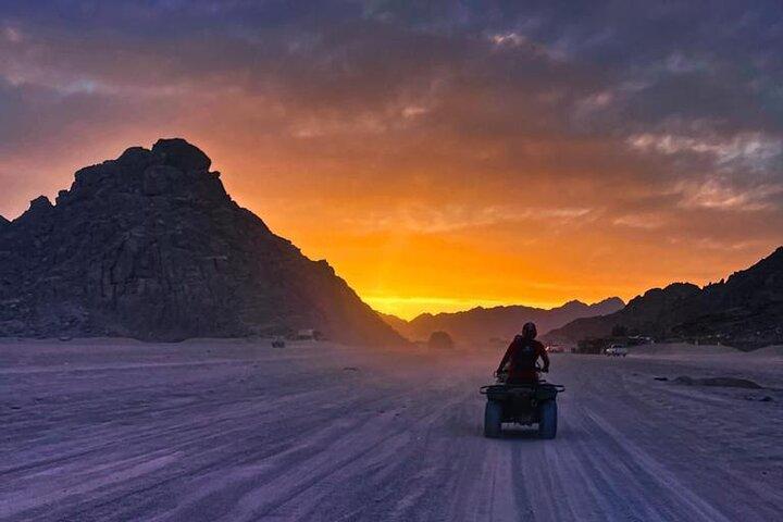 Sharm 5-in-1 Desert Safari: Quad, Camel Ride, Dinner & Stargazing