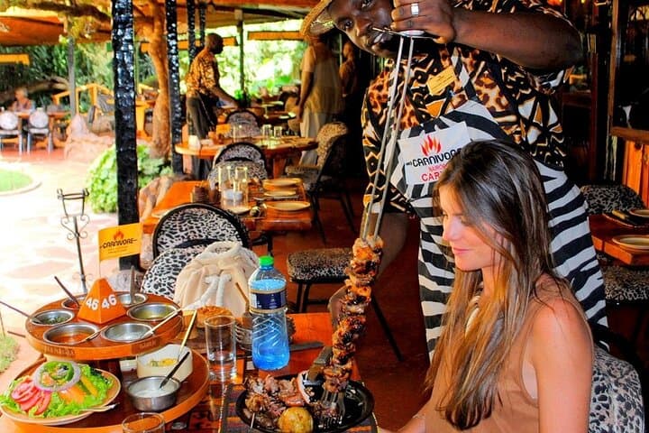 Nairobi Carnivore Restaurant Lunch / Dinner Experience