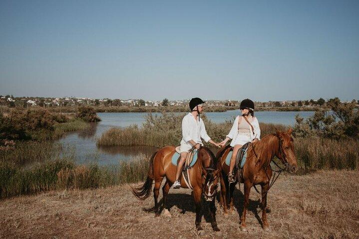 From Albufeira: Horse Riding Tour with Pickup