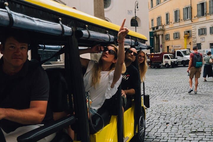 Golf Cart Small-Group Guided Tour: Rome City Highlights
