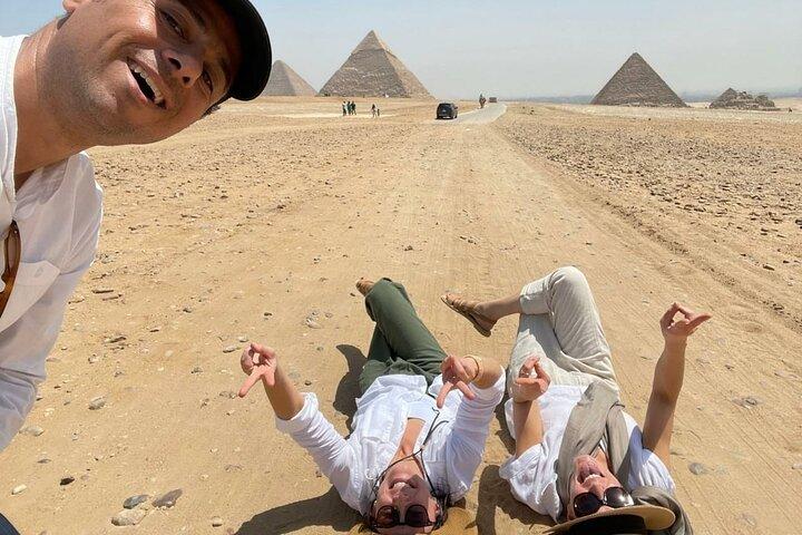 Giza Pyramids, the Grand Egyptian museum " GEM "