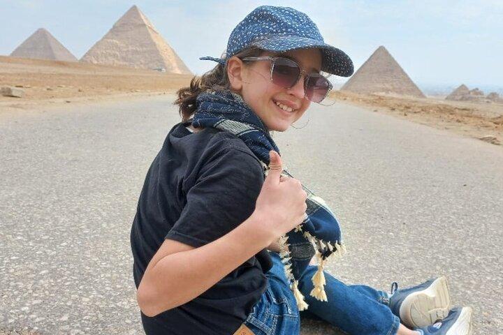 Giza Pyramids, the Grand Egyptian museum " GEM "