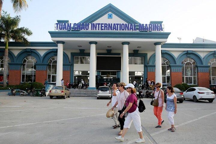 Ha Long Full Day Tour : Kayak,Cave,Swimming from Tuan Chau Island