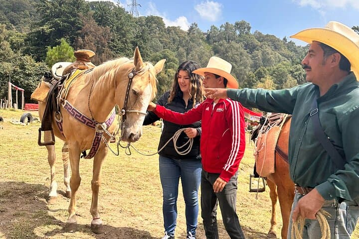 Exclusive Horseback Ride w/ Mexican Charros Family in México City
