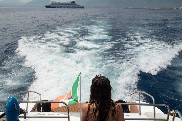 Palermo from the Sea : Luxury Trip between Crystalline Bays, BBQ and Relax