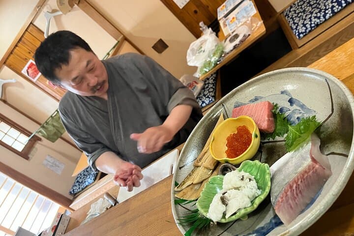 1 and a Half Kyoto Premium Sushi Class near Fushimi Inari Shrine