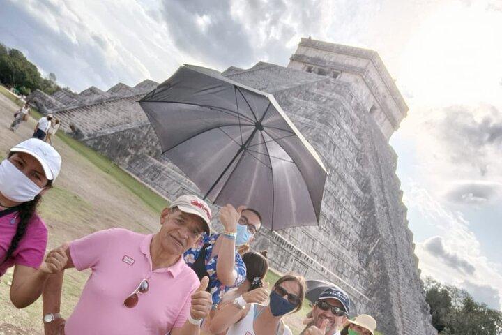 Full Day Tour Chichen Itza plus Cenotes From Valladolid