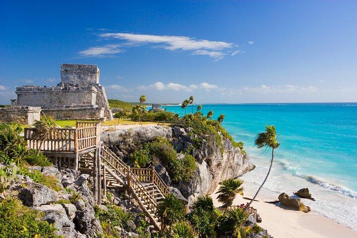Tulum and 2 cenotes from Riviera Maya in half a day