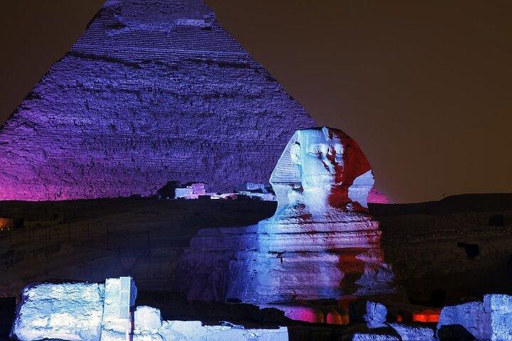 Giza Pyramids Sound and Light Show With Pickup