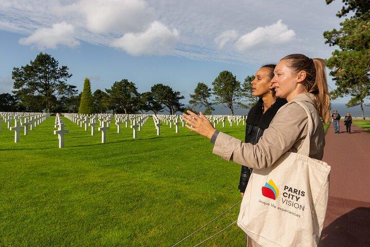 Normandy Guided Day Trip with Landing Beaches and Pick Up