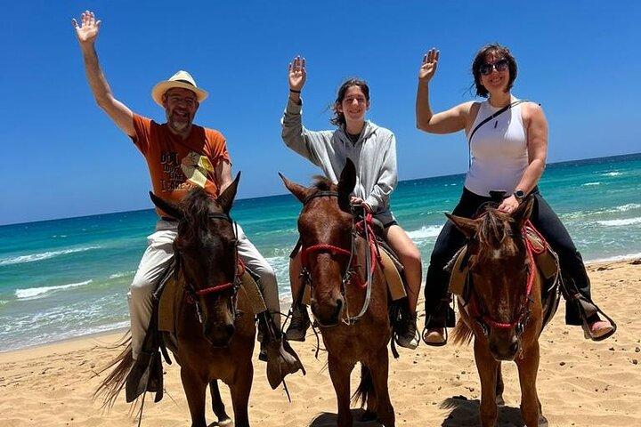 Beach Sunset Horseback Ride in Punta Cana