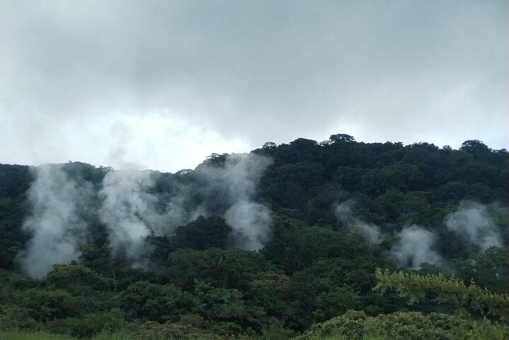 Pailas hike or Cangreja waterfall hike-Rincon de la Vieja volcano