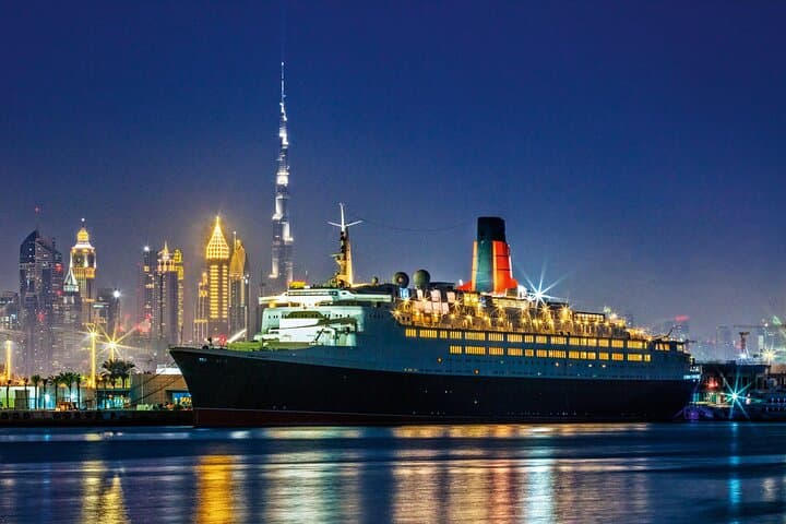 Heritage Tour and Afternoon Tea at Queen Elizabeth 2 Dubai