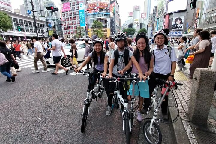 Private Half-Day Grand Bike Tour in Tokyo